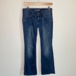HUDSON | Boot Cut Distressed Jean | 26